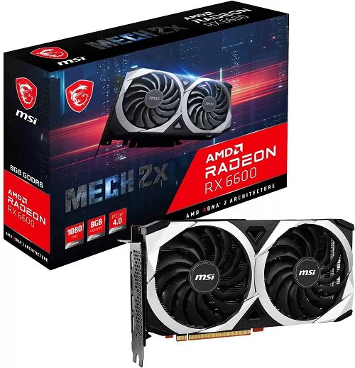 MSI Gaming AMD Radeon RX 6600